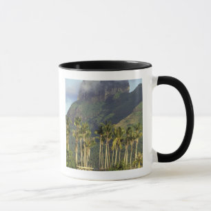 Tasse Bora Bora, scène du front de mer en Polynésie fr
