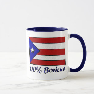 Tasse Boricua 110%
