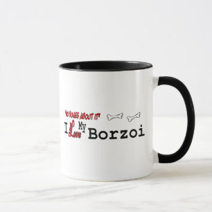 Tasse Borzoi (I Liebe)