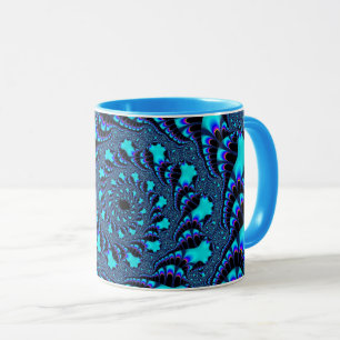 Tasse Bouchon Turquoise à bulles sur mesure