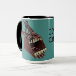 TASSE BOUCLE D'INGÉNIEUR D'EXPLOITATION AVEC DENTS A BES