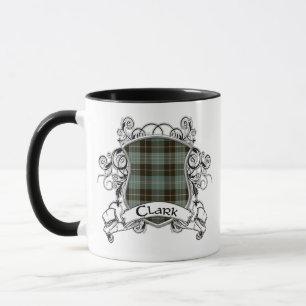 Tasse Bouclier de tartan de Clark