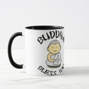 Tasse Bouddha Vous Bénis - Joli Bouddha