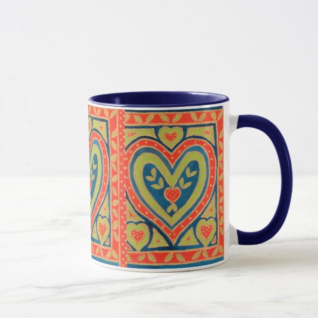Tasse Boug de café "Heart" décoratif (Droite)
