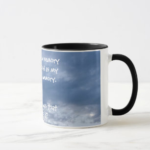 Tasse Boug de laser mémoire