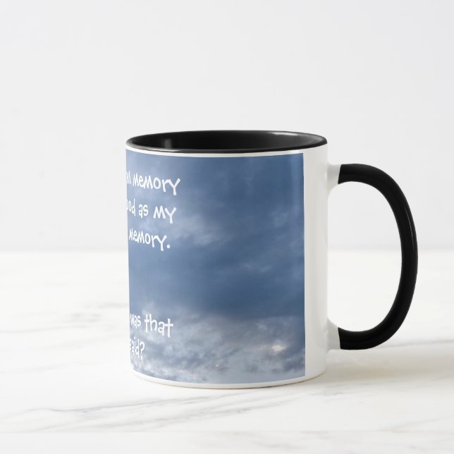 Tasse Boug de laser mémoire (Droite)