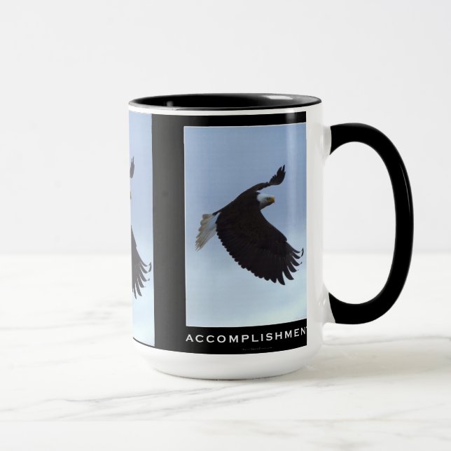 Tasse Bougs Motivationnels de l'aigle à tête volante (Droite)