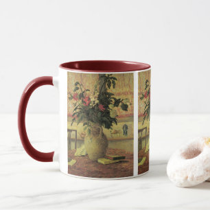 Tasse Bouquet de fleurs à la fenêtre par Maxine Maufra