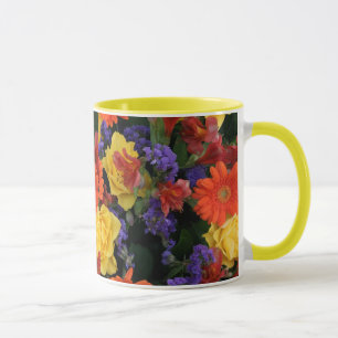 Tasse Bouquet rose de Gerbera