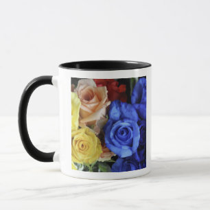 Tasse Bouquets de roses fraîches assortis