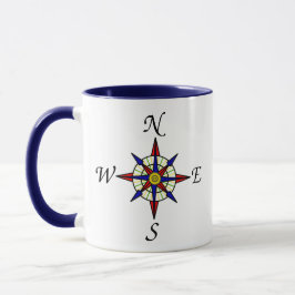 Tasse Boussole nautique