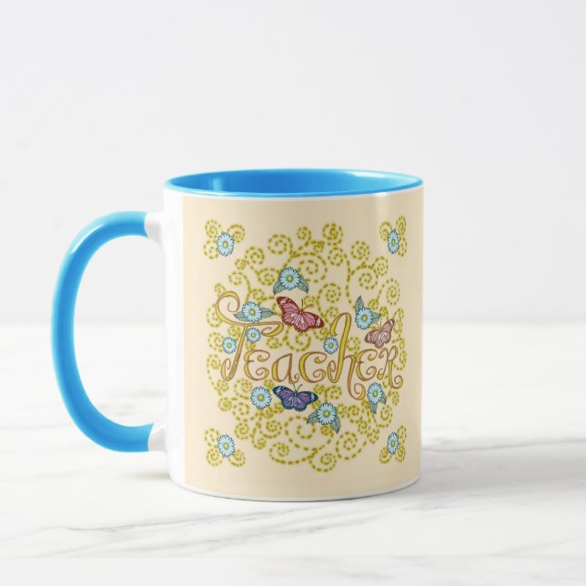 Tasse Bouteille de papillon (Gauche)