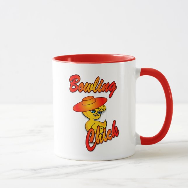 Tasse Bowling Chick #5 (Droite)