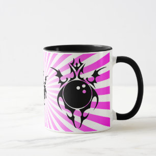 Tasse bowling. tribal.