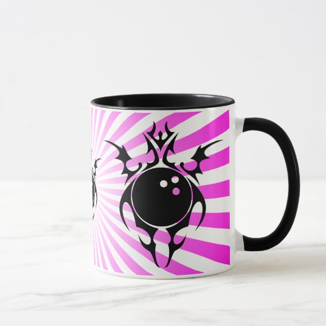 Tasse bowling. tribal. (Droite)