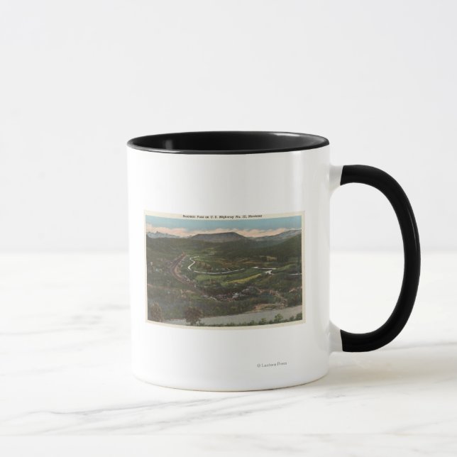 Tasse Bozeman, Montana - col Bozeman sur la route 10 (Droite)