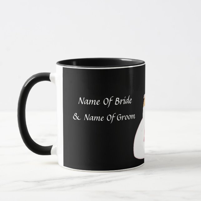 Tasse "Bride III" - individuell anpassbar (Links)