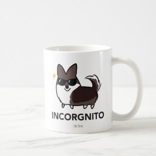Tasse Brindle d'Incorgnito de corgi de cardigan