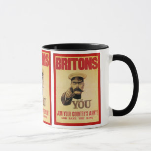 Tasse Britanniques : Joignez l'armée de votre pays !