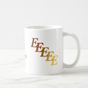 Tasse - Brown-Name mit Initialen