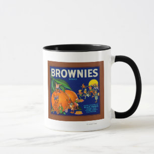 Tasse Brownies Marque Citrus Crate Étiquette