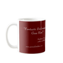 Tasse Buchabdeckung - Rot