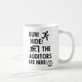 Tasse-Buchhalter-Geschenke laufen und verstecken Kaffeetasse
