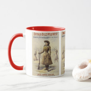 Tasse Buffalo Bill's Wild West Show avec Annie Oakley