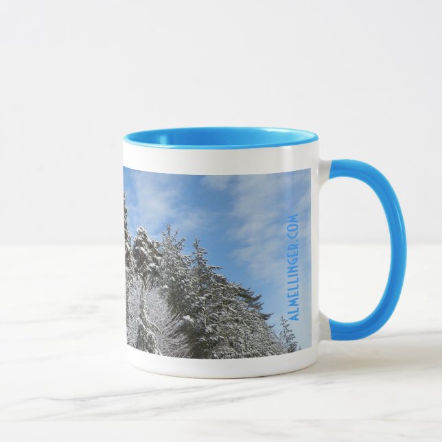 Tasse bulgare 2 de montagnes d'hiver (Droite)