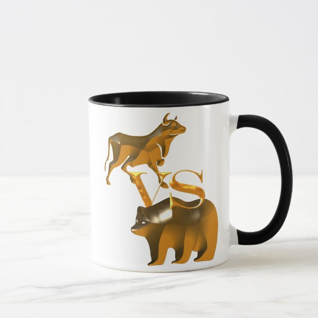 Tasse Bull Market Vs Bear Market (Droite)
