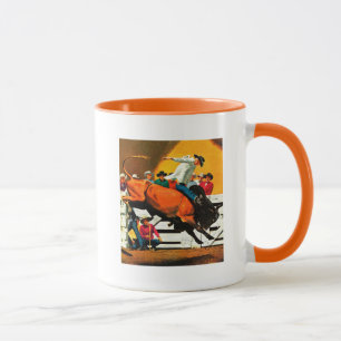 Tasse Bull Riding par Fred Ludekens