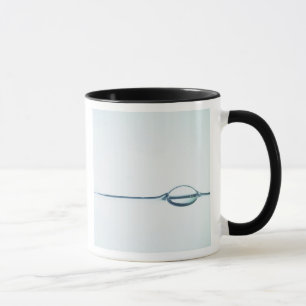 Tasse Bulles sur la surface de l'eau