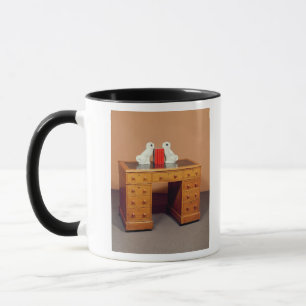 Tasse Bureau victorien de kneehole et une paire de