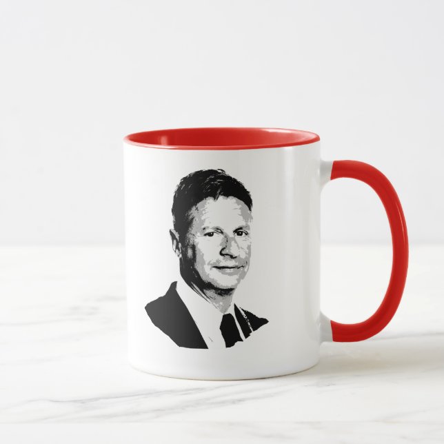 Tasse Buste de Gary Johnson - - (Droite)