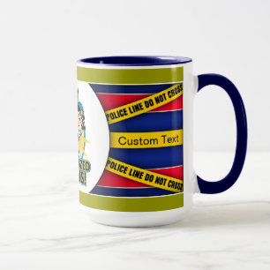 Tasse Butées toriques vitrées par police