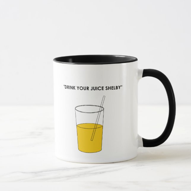 Tasse Buvez de votre jus Shelby (Droite)