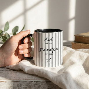 Tasse Cadeau Annonce Grand-père pour Papa