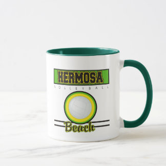 Tasse Cadeau de volleyball de plage de Hermosa