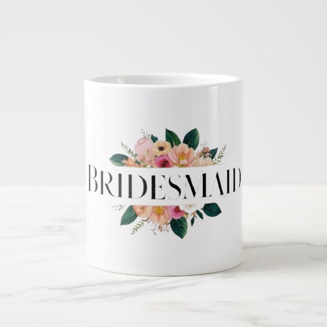 Tasse Cadeau Demoiselle d'Honneur (Devant)
