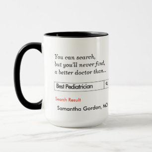 Tasse Cadeau fait sur commande pour le pédiatre