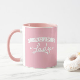 Tasse Cadeau mignon vintage blanc rose de special de