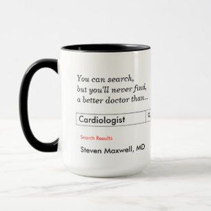 Tasse Cadeau personnalisé pour le cardiologue