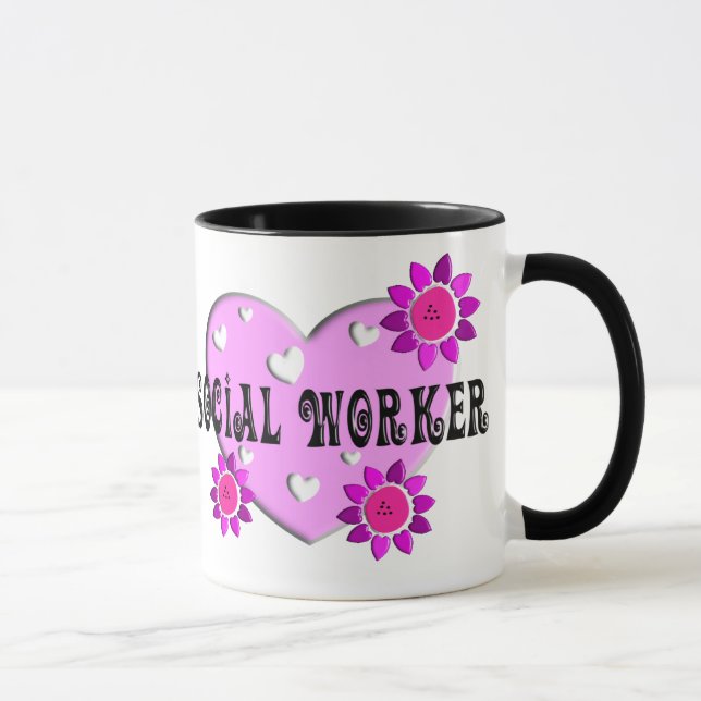 Tasse Cadeaux d'assistant social (Droite)
