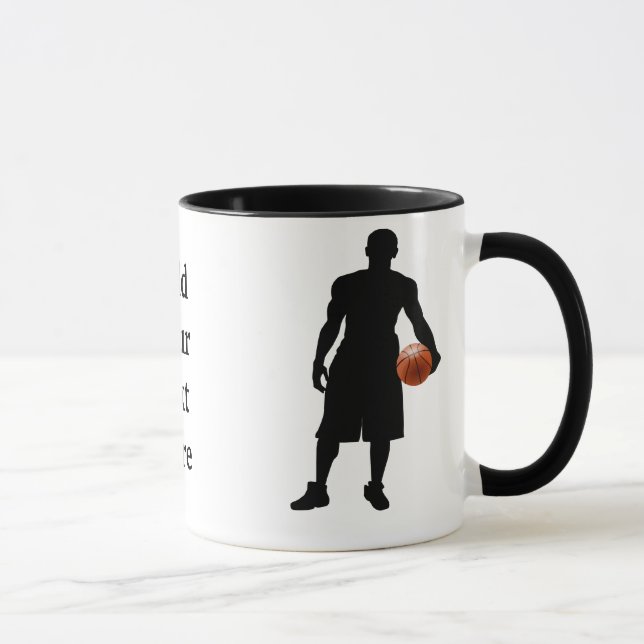 Tasse cadeaux de basket (Droite)