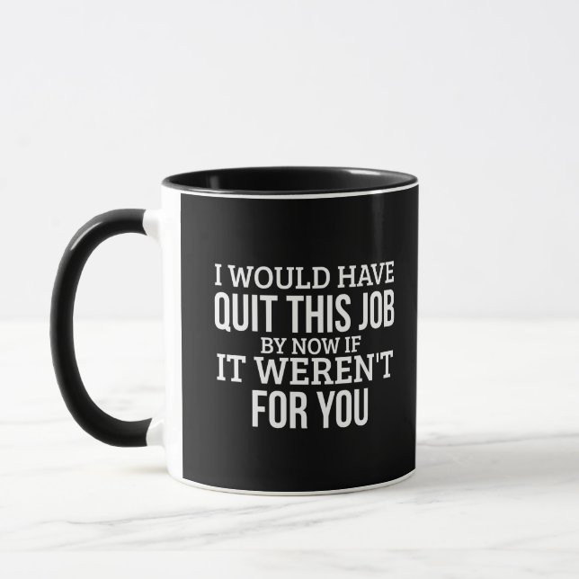 Tasse Cadeaux de Noël, cadeaux drôles, cadeau de (Gauche)