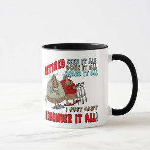Tasse Cadeaux de retraite et T-shirts de retraite