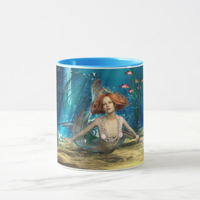 Tasse Café combiné d'imaginaire de sirène/tasse de thé (Centre)