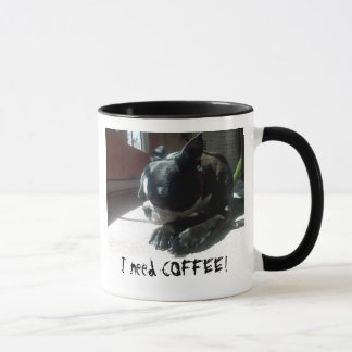 Tasse Café des besoins de Boston Terrier