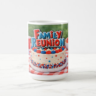 Tasse Cake de Réunion de Famille