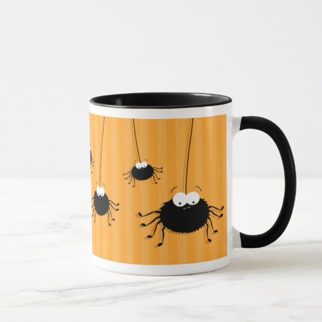 Tasse câline mignonne de cadeau d'araignées de (Droite)